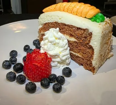 Carrot Cake from The Venue Clermont catering menu